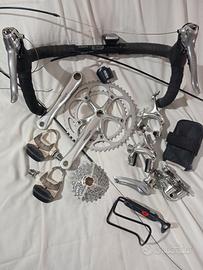 gruppo Shimano Ultegra titanium 9v