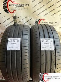 2 PNEUMATICI 245/50 R18 HANKOOK ESTIVE RUNFLAT