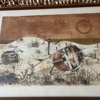 Federico righi litografia quadro