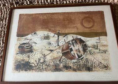 Federico righi litografia quadro