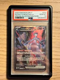 MEWTWO EX 231/182 PSA 10 RIVALI PREDESTINATI ITA