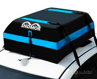 Borsa tetto auto morbida montabile con/senza barre