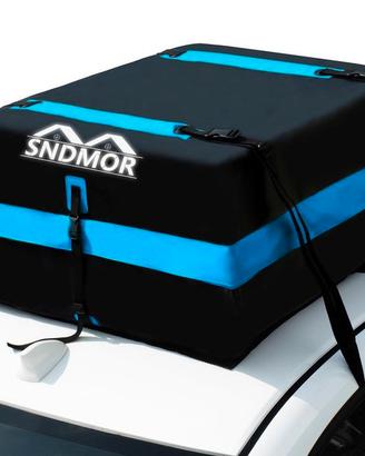 Borsa tetto auto morbida montabile con/senza barre