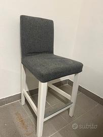 Sgabello in tessuto