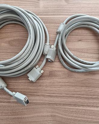 Cavo VGA - 3m e 10m