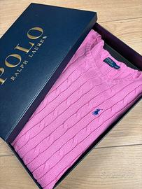 Maglione a trecce Ralph Lauren donna L