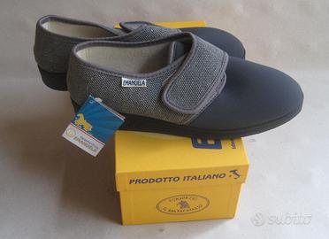 EMANUELA Pantofole Donna tessuto nuove misura 40