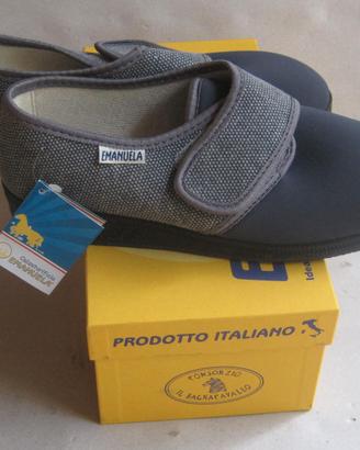 EMANUELA Pantofole Donna tessuto nuove misura 40