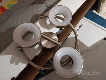 Globo Lampadario soffitto Led 3x4.5 W