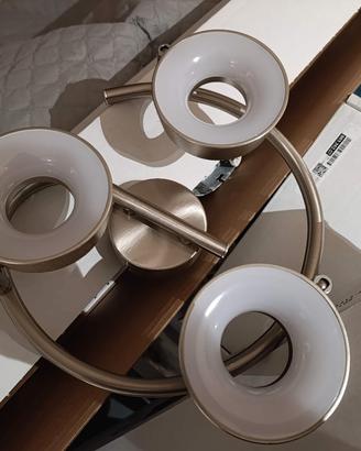 Globo Lampadario soffitto Led 3x4.5 W