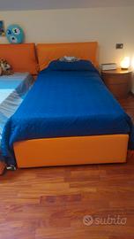 letto singolo contenitore