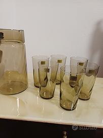set 6 bicchieri e caraffa luminarc