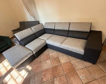 DIVANO ANGOLARE LETTO 280X230 ANTIMACCHIA