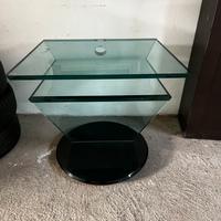 Porta tv in cristallo