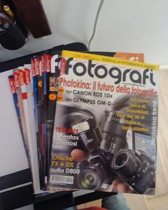 11 fascicoli tutti fotografi 2015 -2012