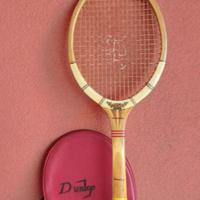 RACCHETTA DA TENNIS DUNLOP ANNI '50