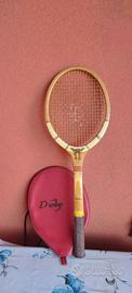 RACCHETTA DA TENNIS DUNLOP ANNI '50