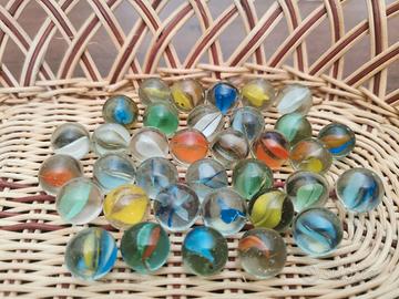 34 biglie vintage Anni 70