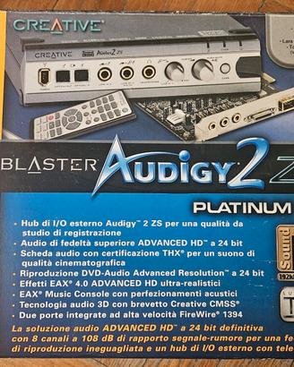 Sound Blaster Audigy 2 ZS Platinium Pro