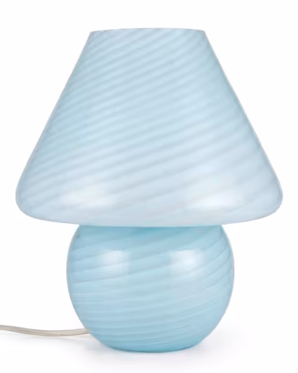 Lampada Fungo Grande in vetro di Murano