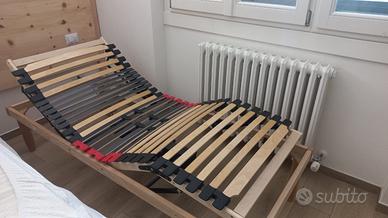 Letto singolo elettrico con telecomando