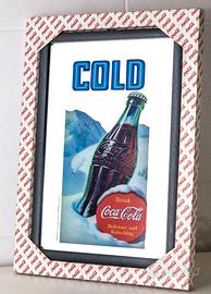 COCA-COLA SPECCHIO 32 X 22 CM VINTAGE 1999