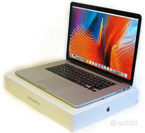 Macbook Pro 15" ssd 512gb