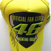 V.Rossi cap. fans club vr 46 con autografo