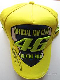 V.Rossi cap. fans club vr 46 con autografo