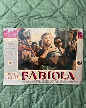 Fotobusta orginale film “Fabiola”