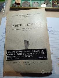 scritti e discorsi di Benito Mussolini 1935