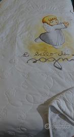 trapunta Thun culla completo lenzuola thun