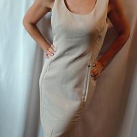Elegante tubino Kocca color beige. Taglia M 