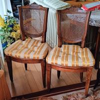 2 sedie originali Luigi XVI 