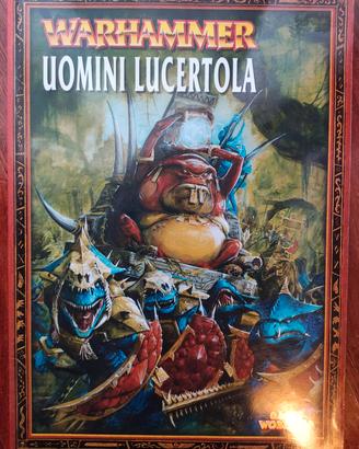 Libro Uomini Lucertola 6 ed Warhammer