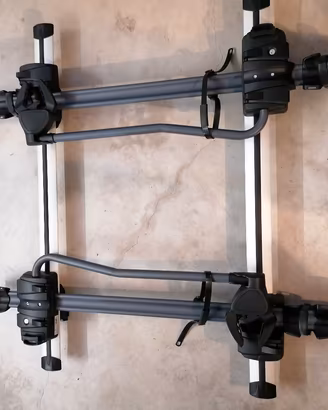 COME NUOVI Barre ClopAirflowG3+2 Portabici Peruzzo
