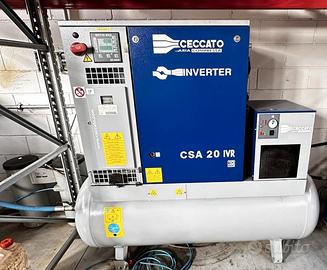 Compressore a vite Ceccato 15 Kw inverter