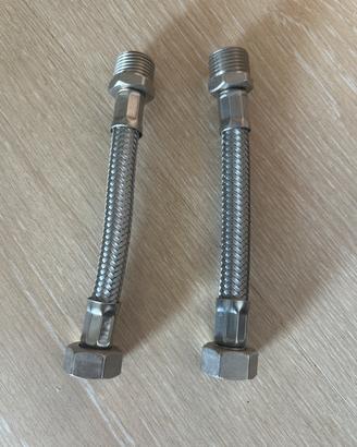 2 pezzi flessibili lunghezza 16 cm
