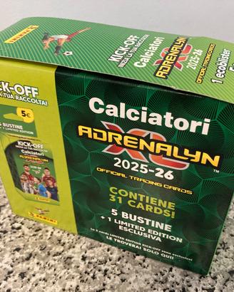 Carte Adrenalyn XL calciatori Panini