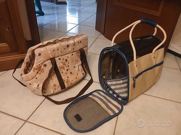 trasportini per gatti/ cani piccola taglia 