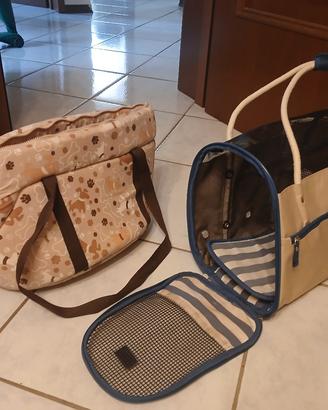 trasportini per gatti/ cani piccola taglia 