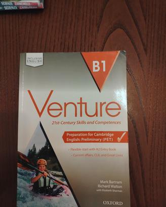 Venture B1, Libro inglese 