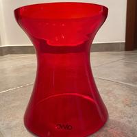 Vaso in vetro rosso Ovvio vetro rosso