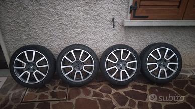 Cerchi 17" grande punto abarth