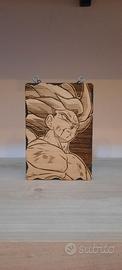 Dragon Ball Murale di legno Japan Mad