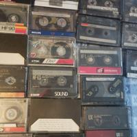 Musicassette audio MC, lotto da 220 pezzi