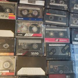 Musicassette audio MC, lotto da 220 pezzi
