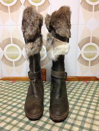 Stivali Bata color verdone