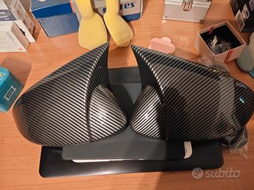 copri specchietti look carbon 