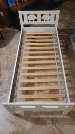 Letto Ikea Kritter 70x160 cm con materasso